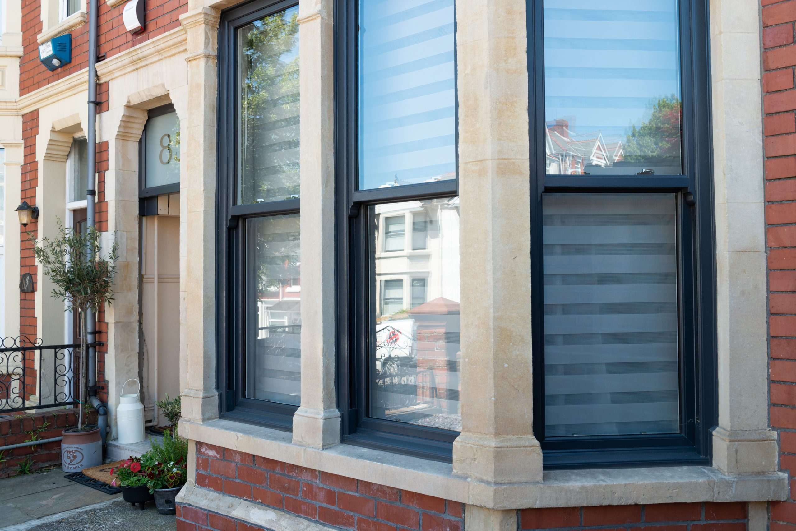 Aluminium Effect Windows - Modern Grey