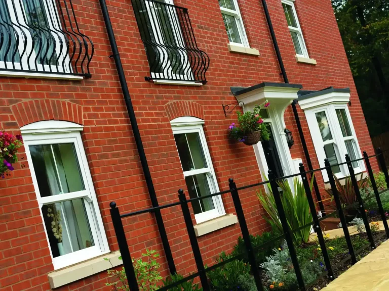 Charisma White uPVC Casement Window - Exterior View