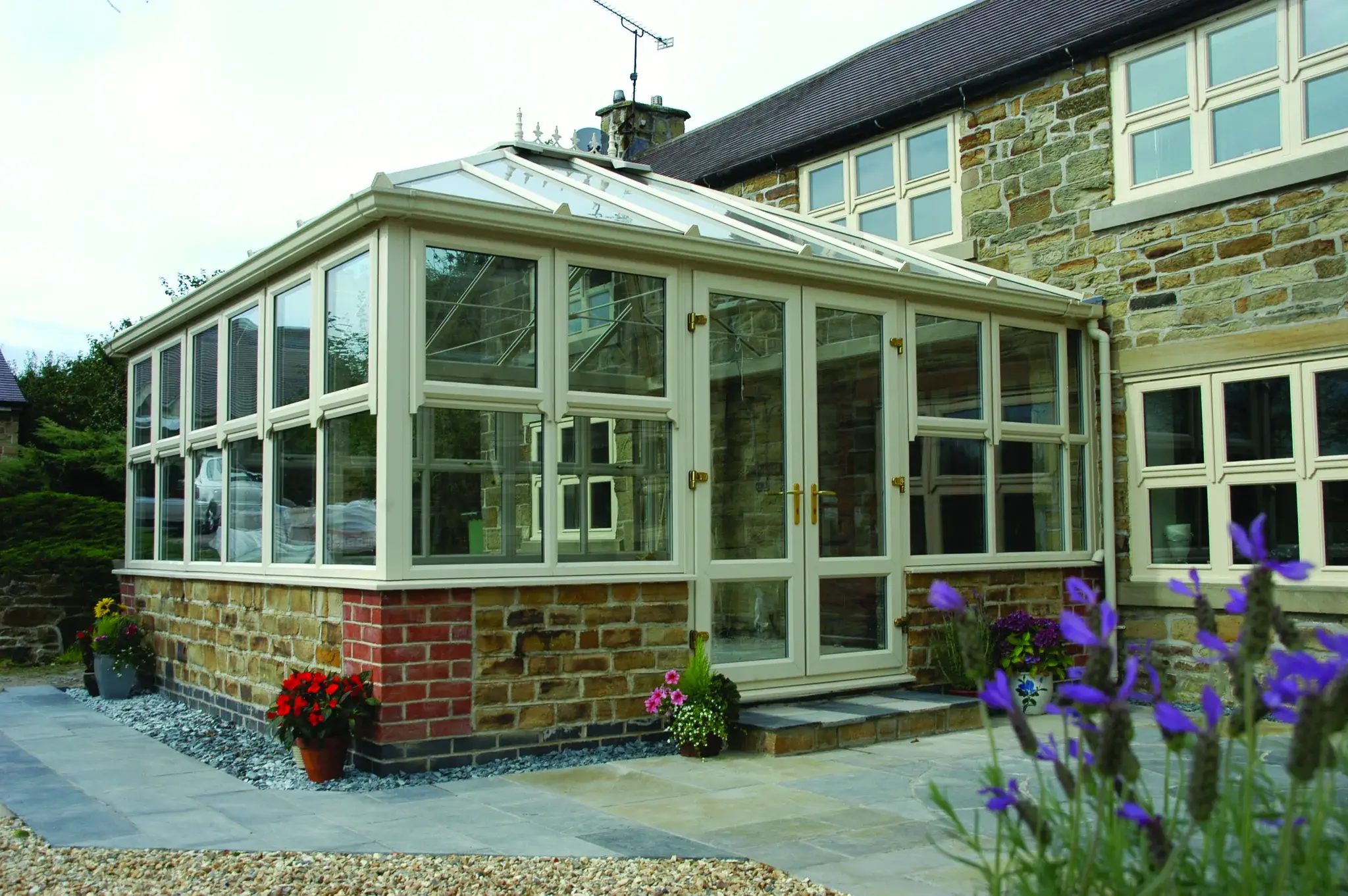 Victorian conservatory supplied by PTF Glass