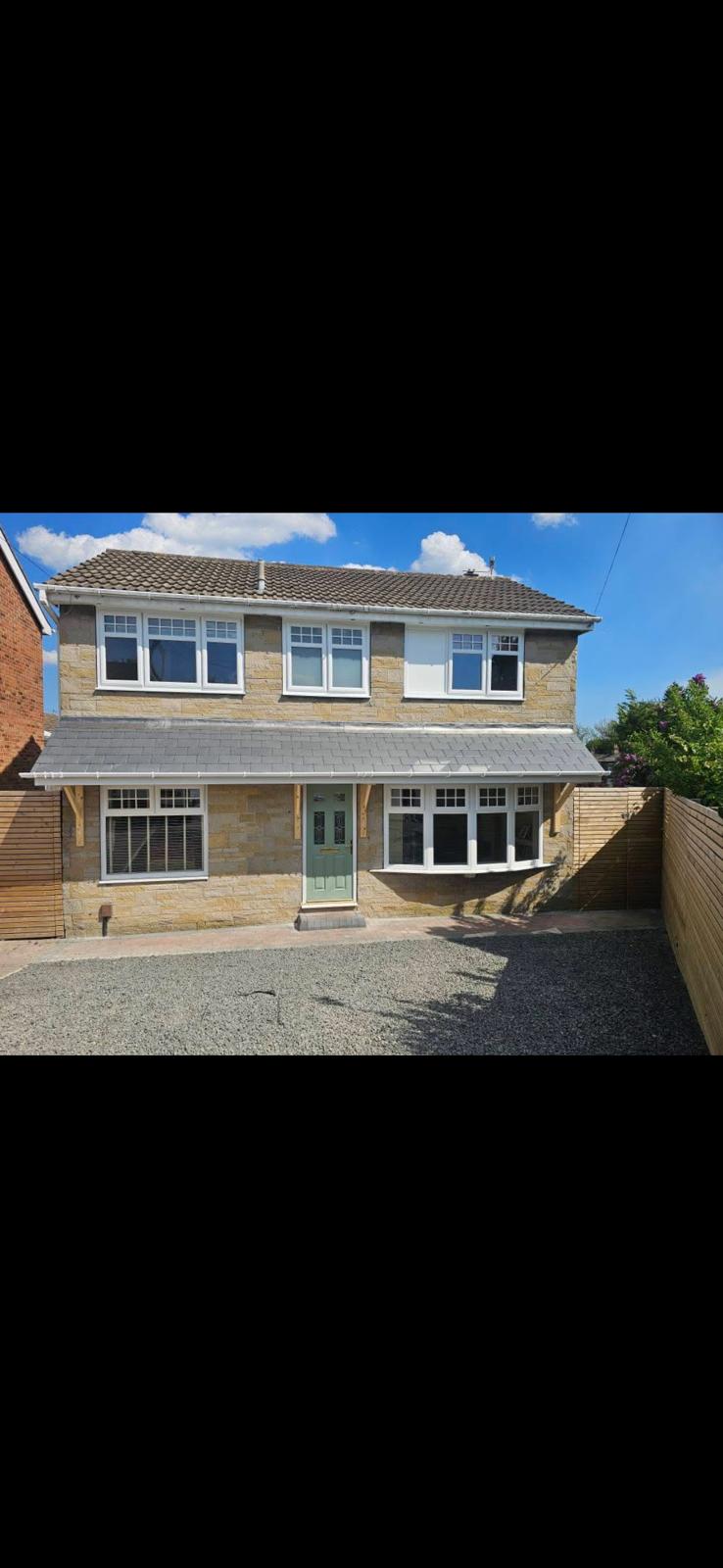 Bay and Bow Window Installation - Exterior View West Yorkshire