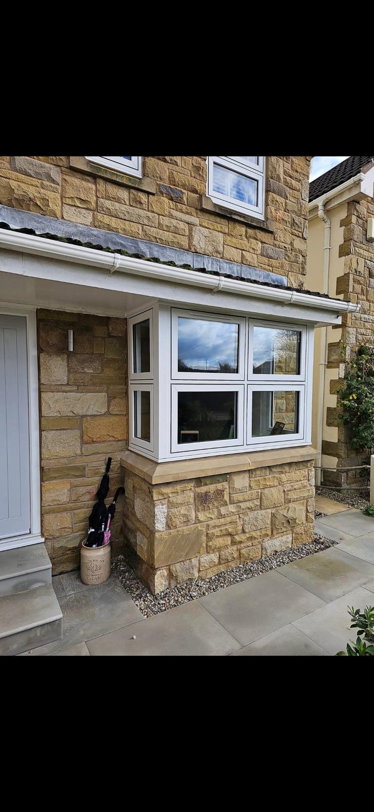 Bay and Bow Window Installation - Rear View West Yorkshire