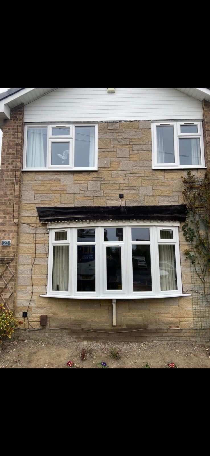 Bay and Bow Window Installation - Full View West Yorkshire