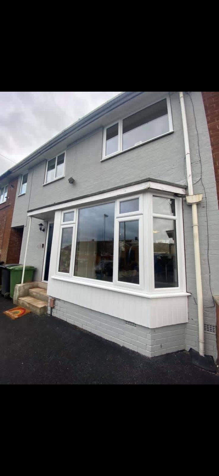 Bay and Bow Window Installation - Exterior View West Yorkshire