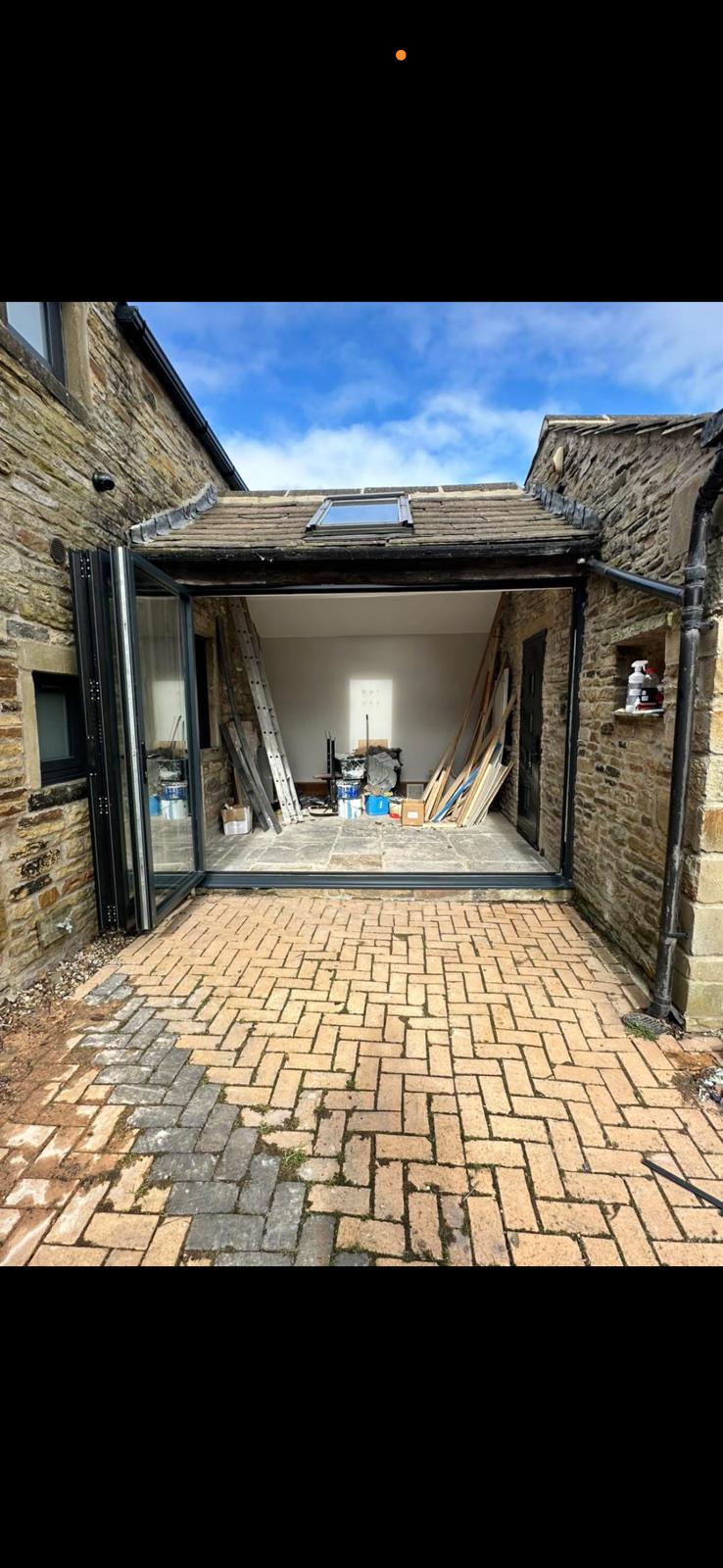 Bi-Fold Door Installation - Exterior View Leeds