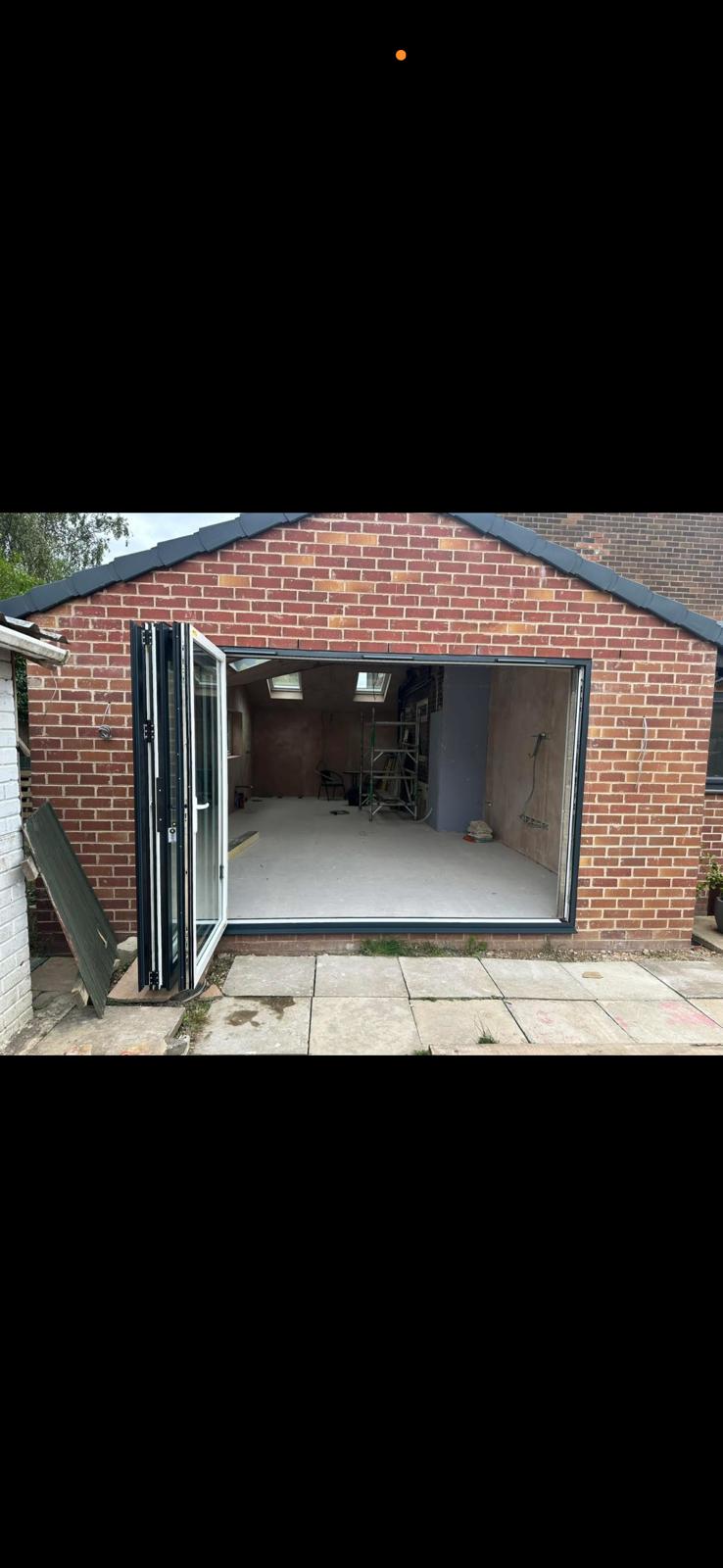 Bi-Fold Door Installation - Rear View Leeds