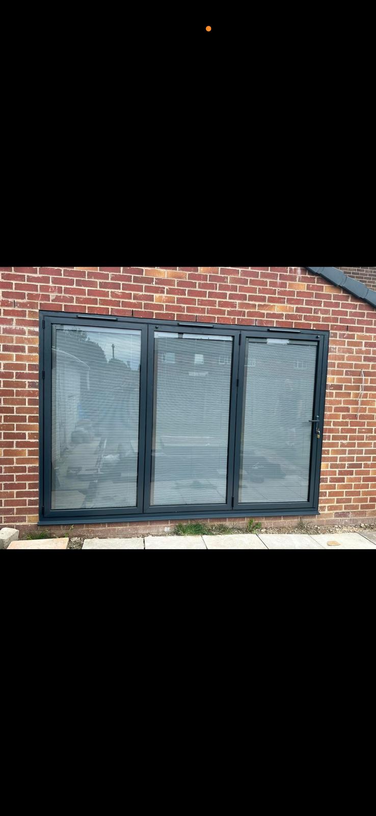 Bi-Fold Door Installation - Side View West Yorkshire