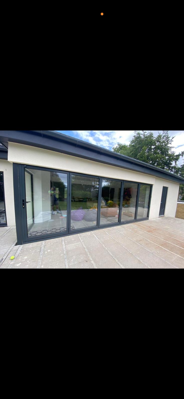 Bi-Fold Door Installation - Detail View Leeds