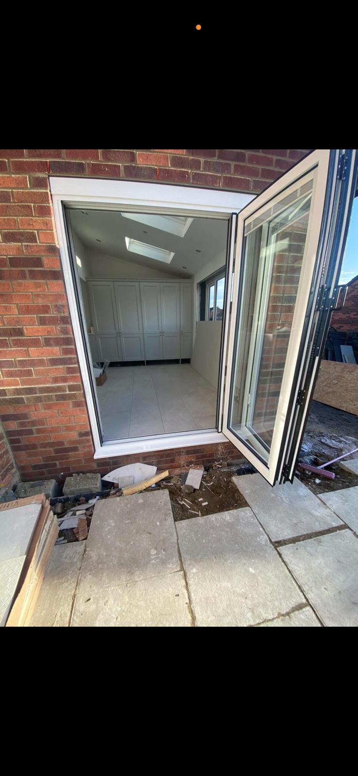 Bi-Fold Door Installation - Full View West Yorkshire