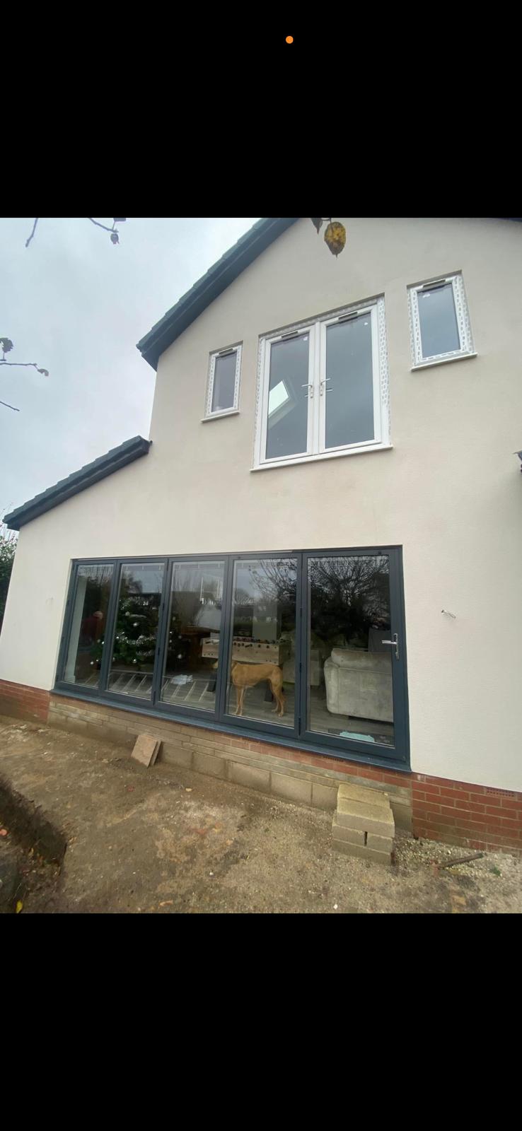 Bi-Fold Door Installation - Detail View West Yorkshire