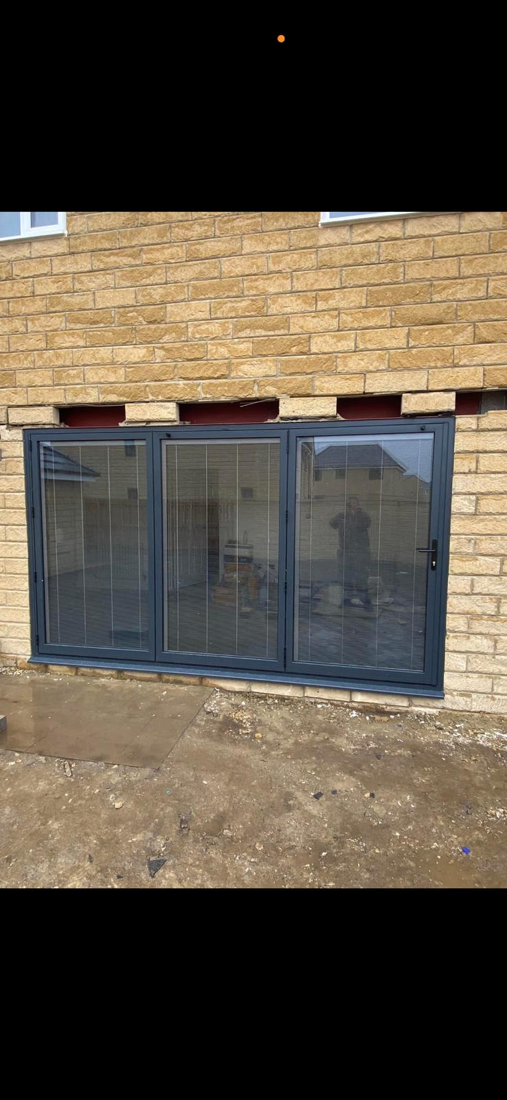 Bi-Fold Door Installation - Exterior View Wakefield