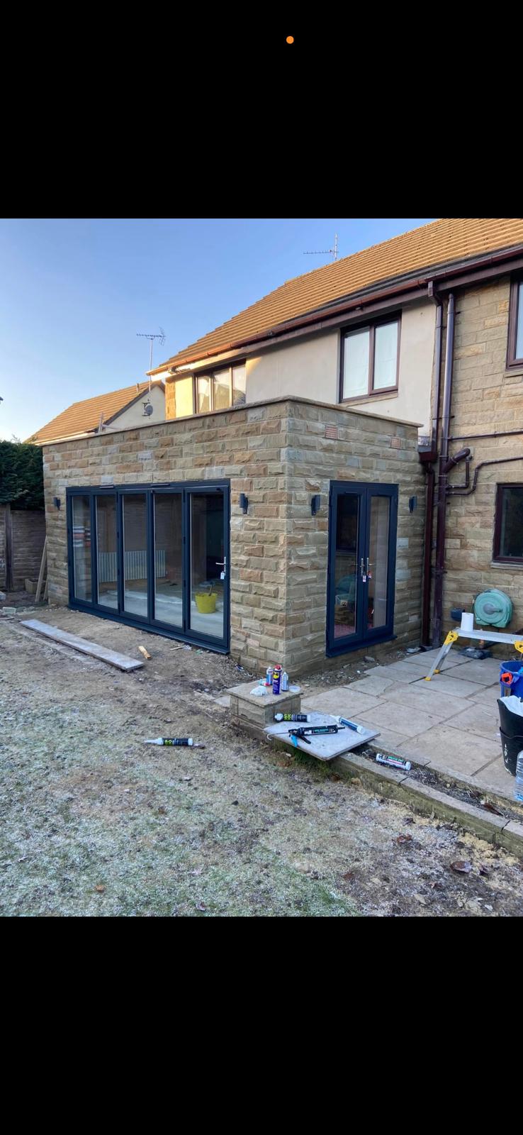 Bi-Fold Door Installation - Front View West Yorkshire