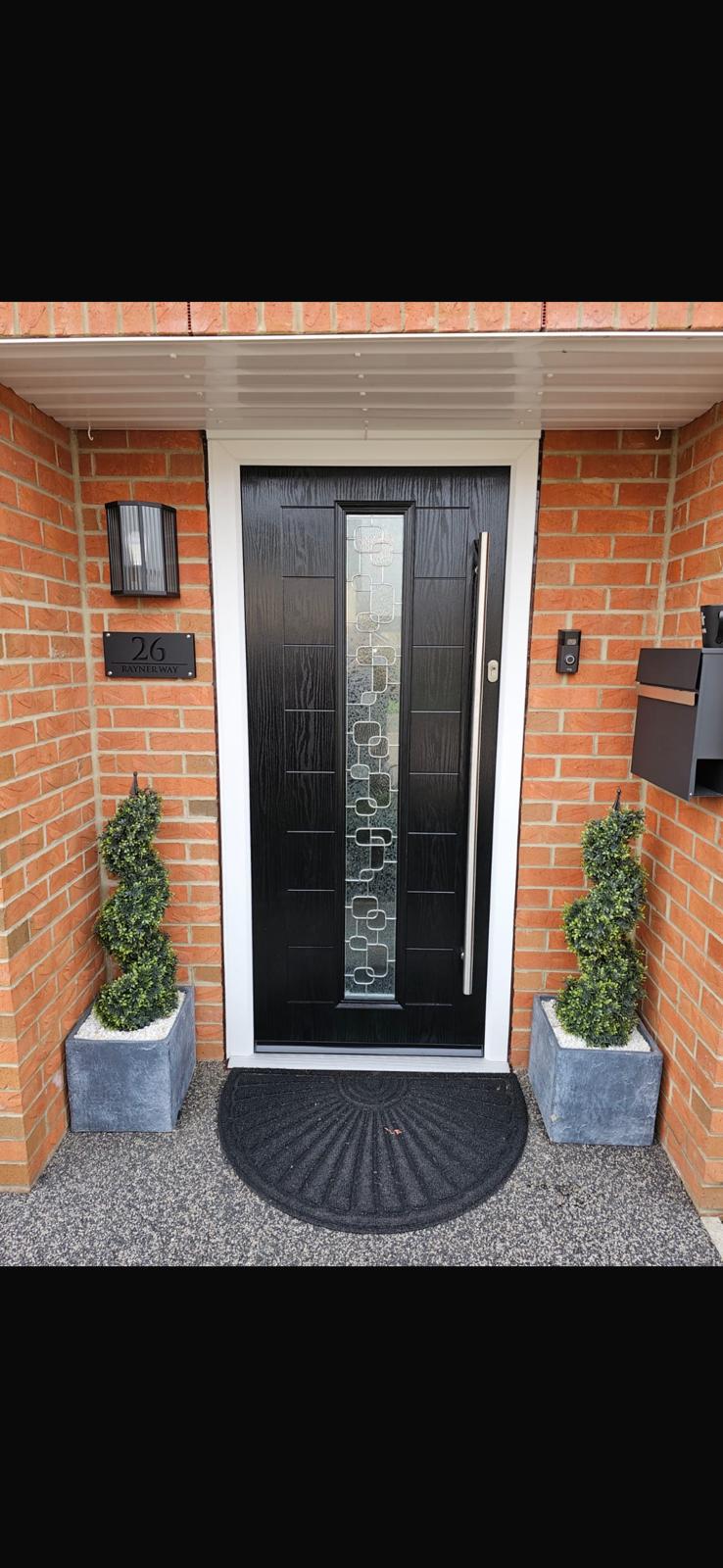 Composite Door Installation - Front View Wakefield