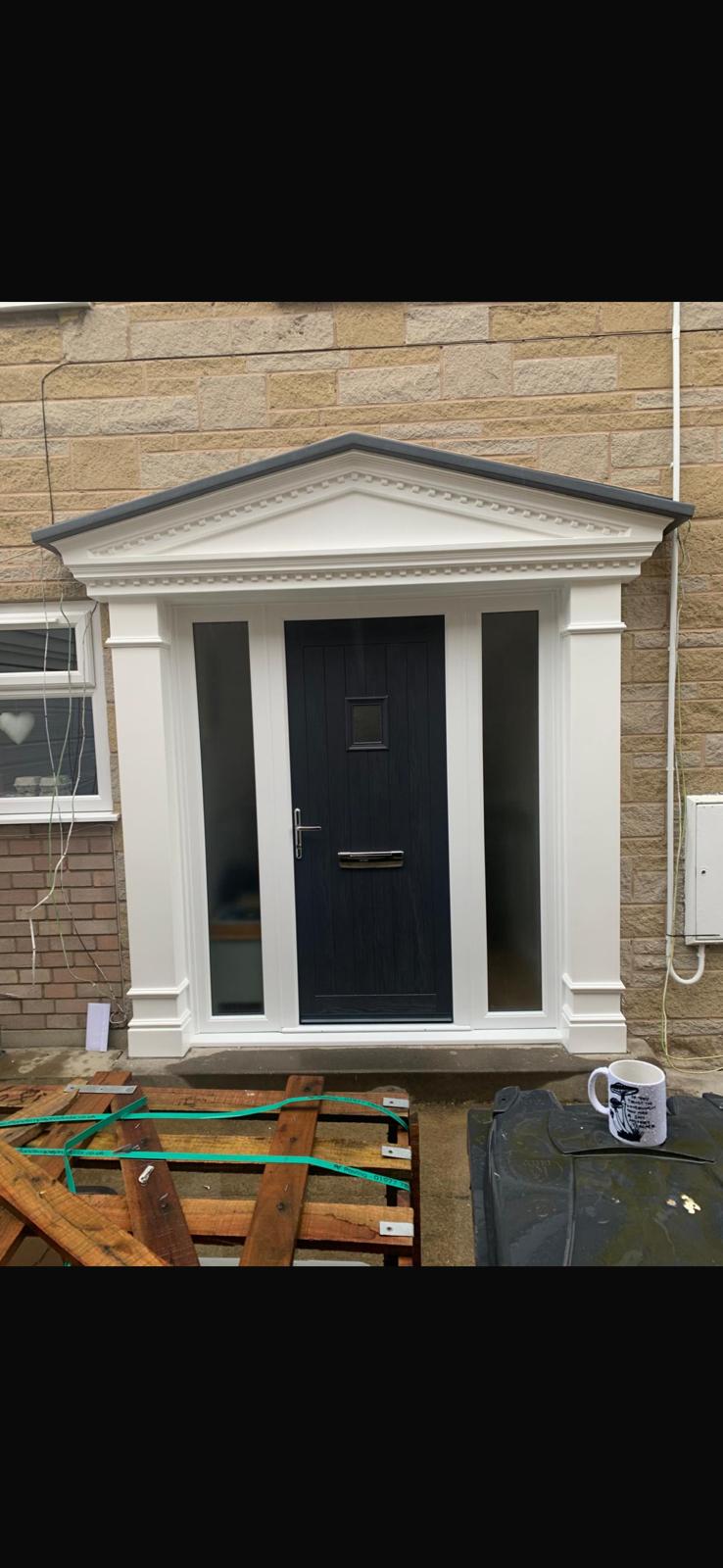 Composite Door Installation - Interior View Wakefield