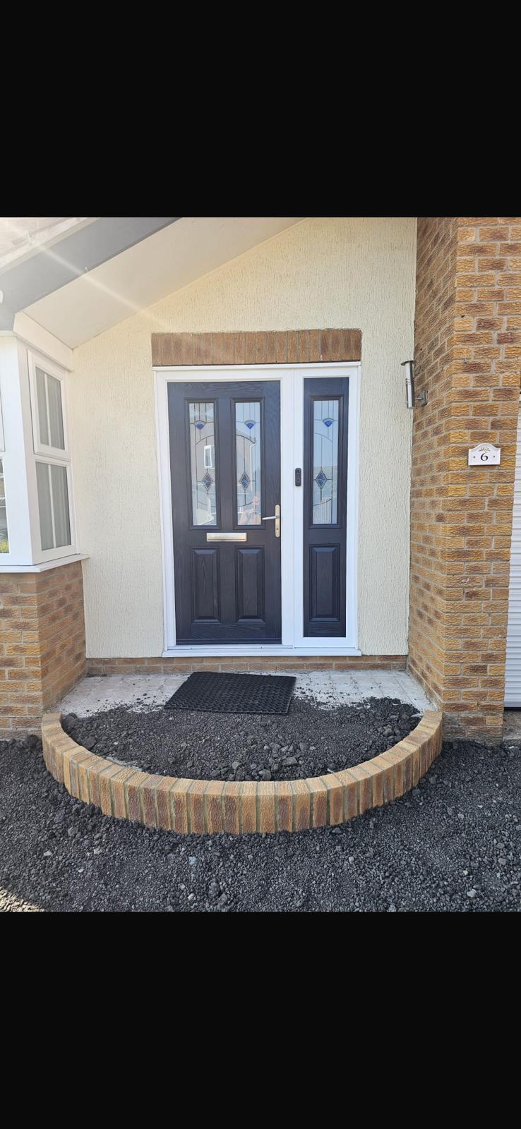 Composite Door Installation - Rear View West Yorkshire
