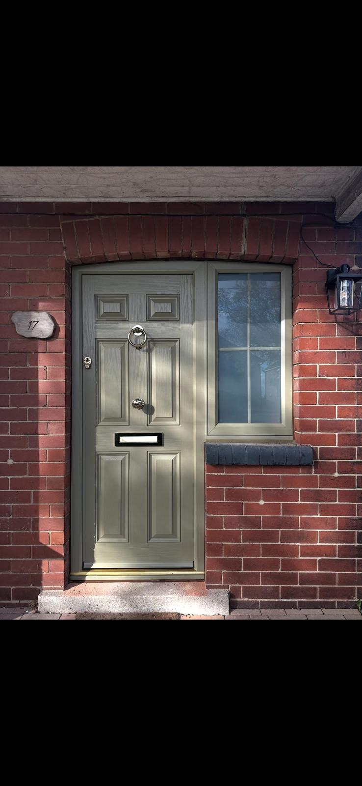 Composite Door Installation - Angled View Leeds