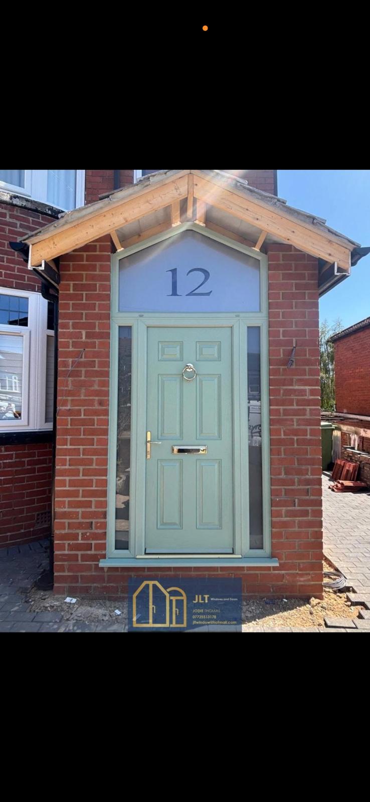 Composite Door Installation - Rear View Leeds