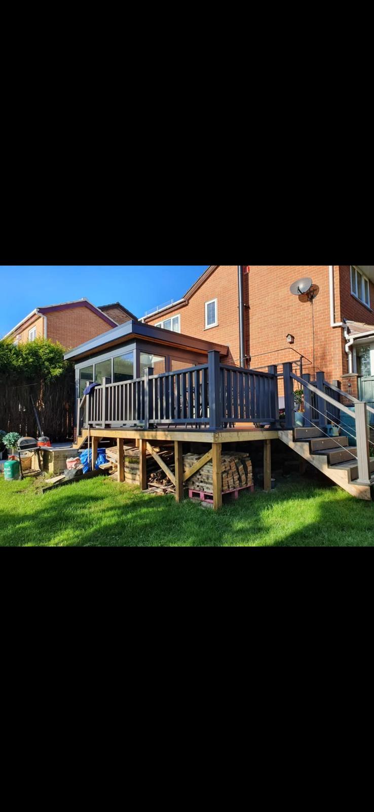 Conservatory Installation - Front View Leeds