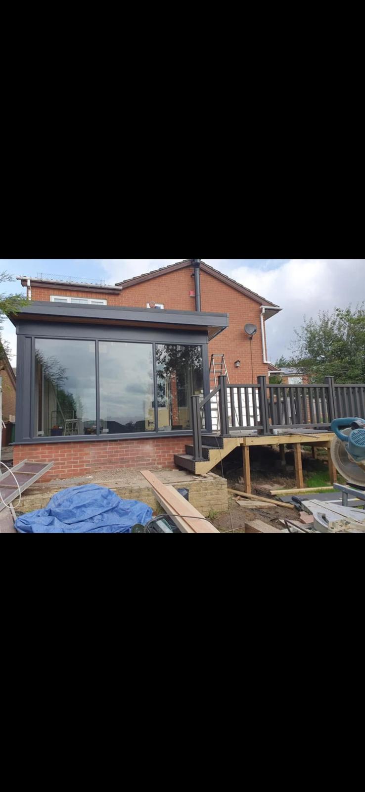 Conservatory Installation - Front View West Yorkshire