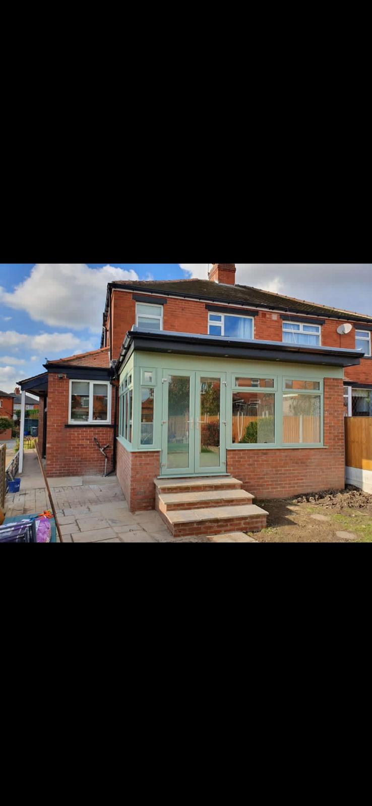 Conservatory Installation - Rear View Wakefield