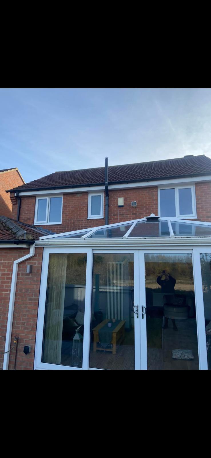 Conservatory Installation - Side View Wakefield