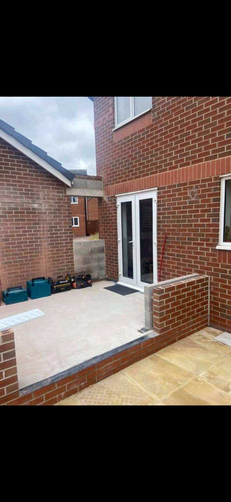 Conservatory Installation - Close-up View Leeds