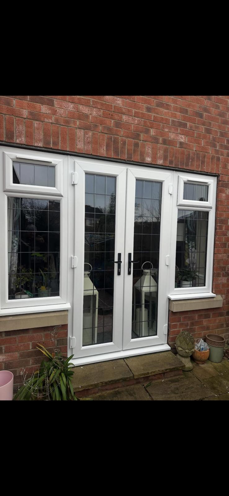 French Patio Door Installation - Exterior View Wakefield