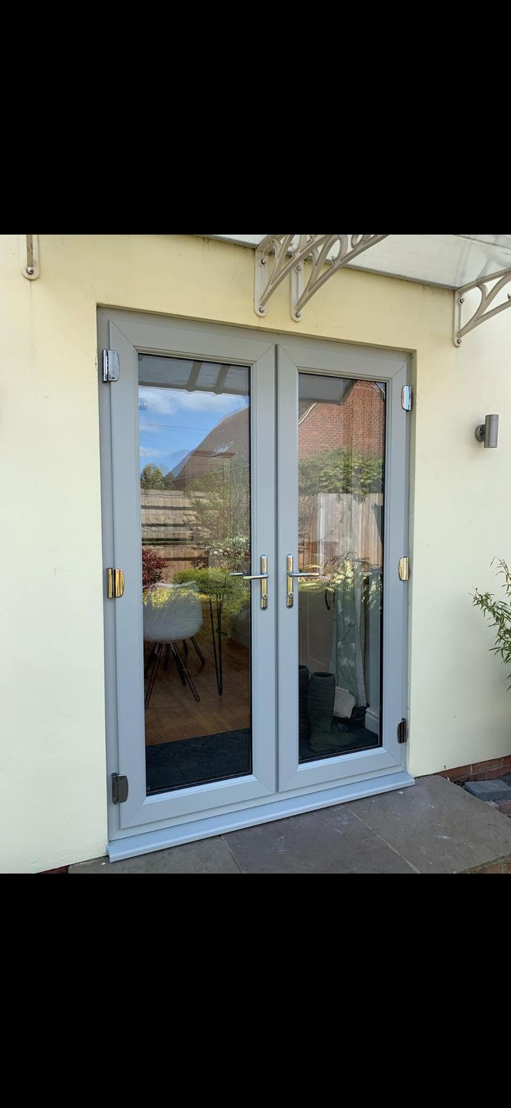 French Patio Door Installation - Front View West Yorkshire