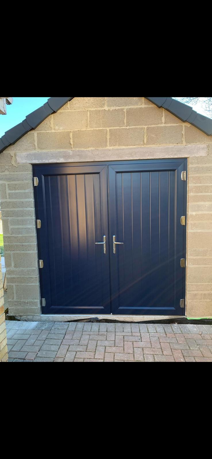 French Patio Door Installation - Rear View Wakefield