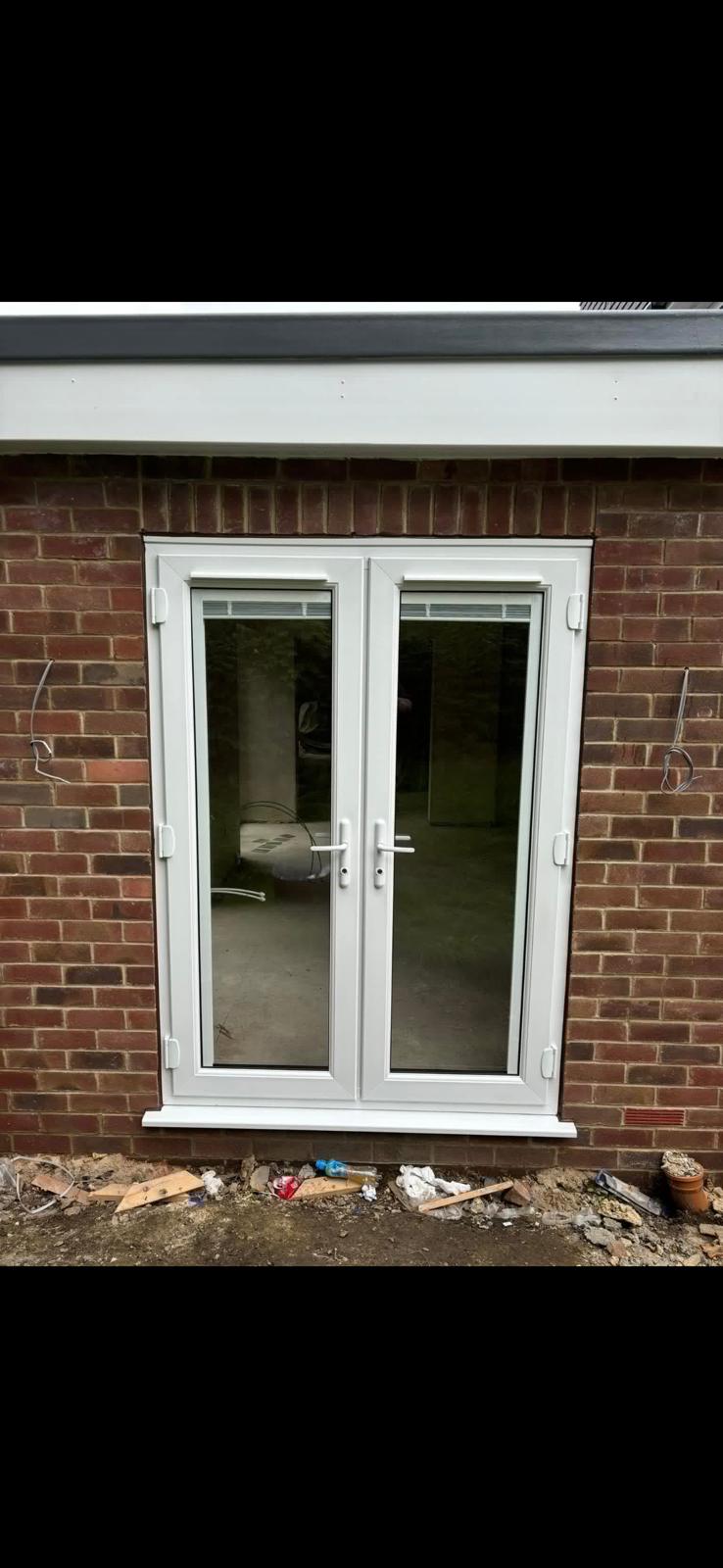 French Patio Door Installation - Angled View West Yorkshire