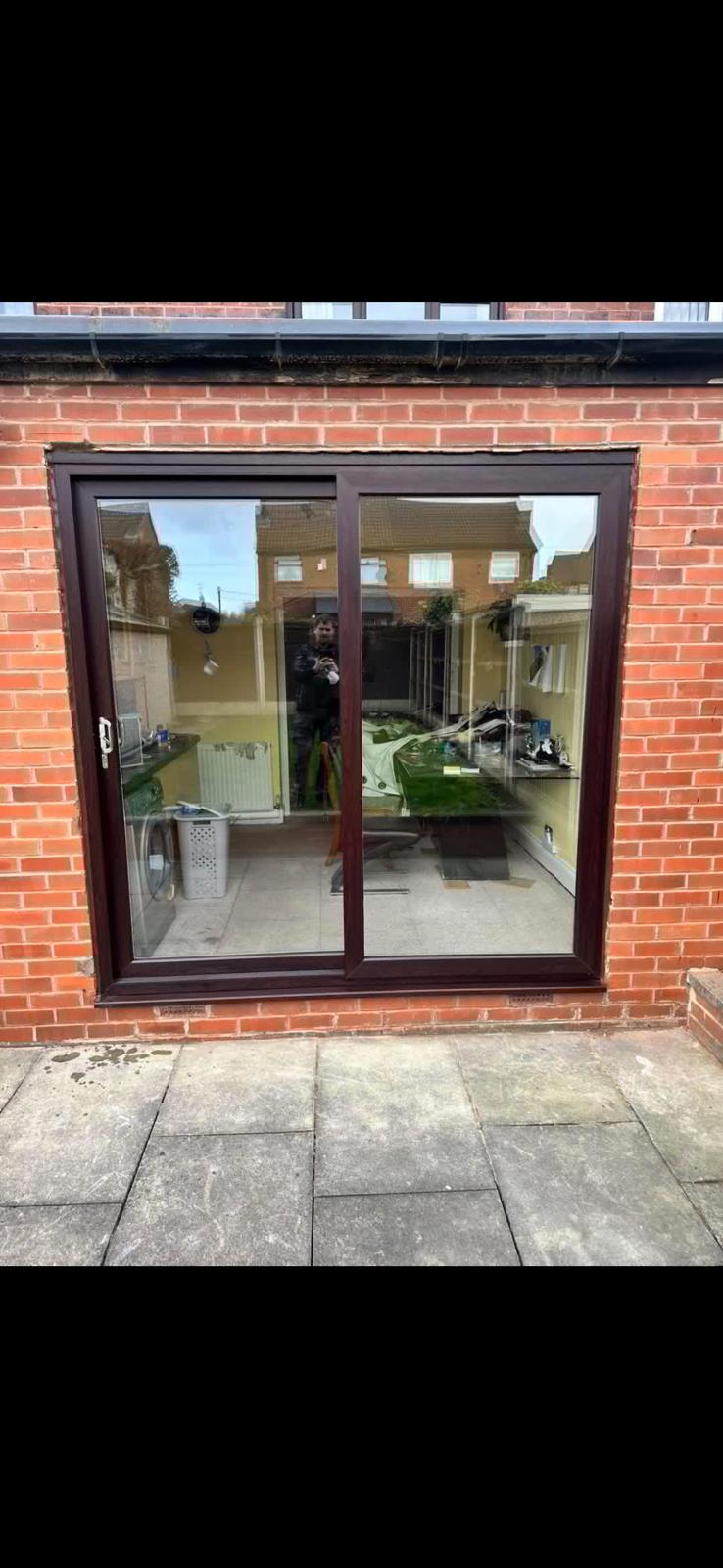 French Patio Door Installation - Interior View West Yorkshire