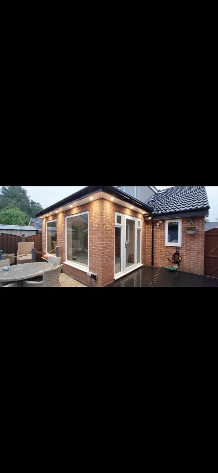 French Patio Door Installation - Rear View West Yorkshire
