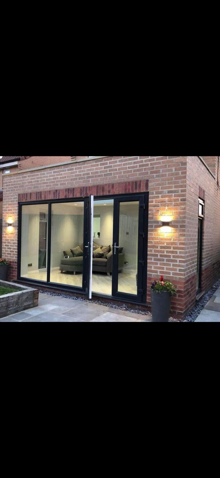 French Patio Door Installation - Exterior View Wakefield