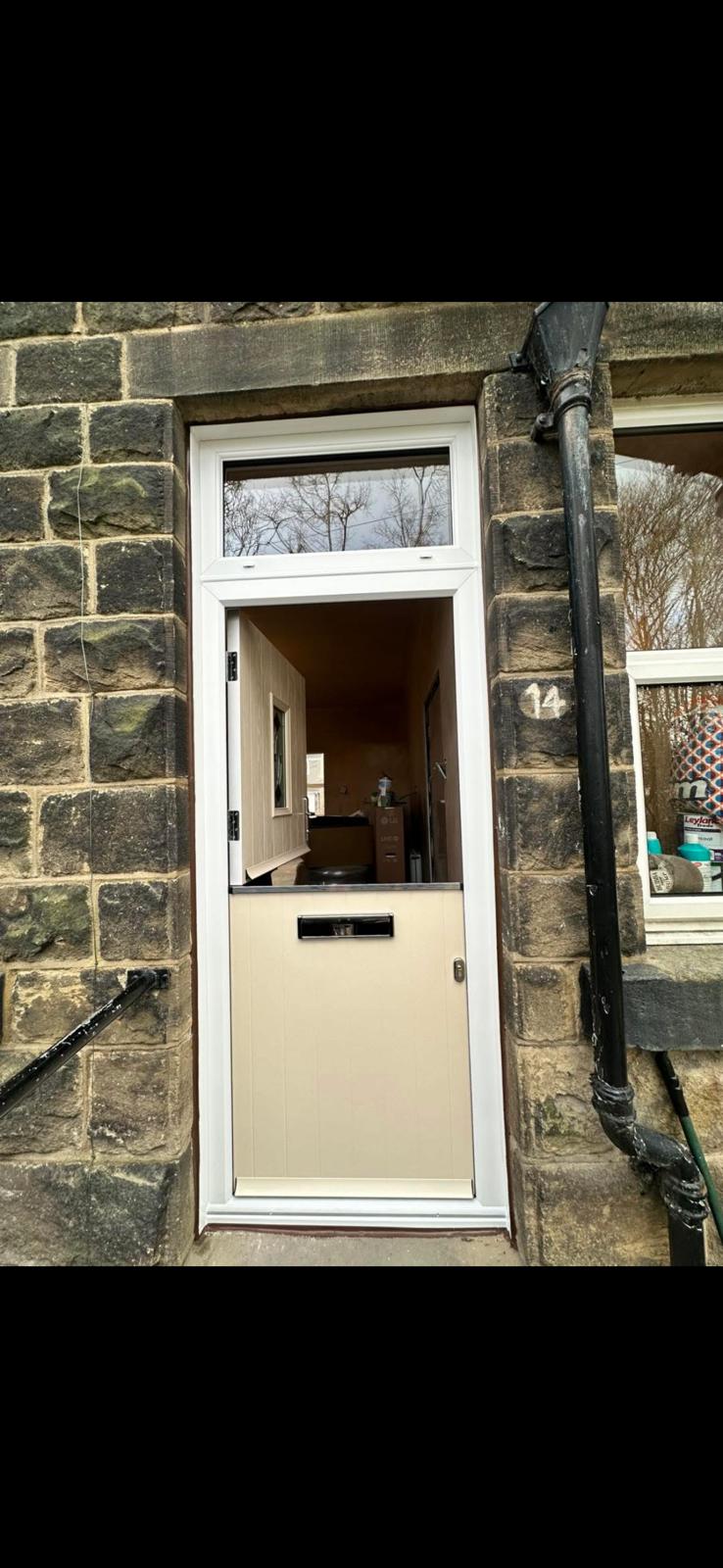 Stable Door Installation - Front View Leeds