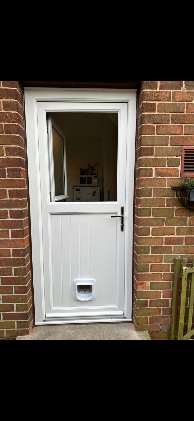 Stable Door Installation - Close-up View Leeds
