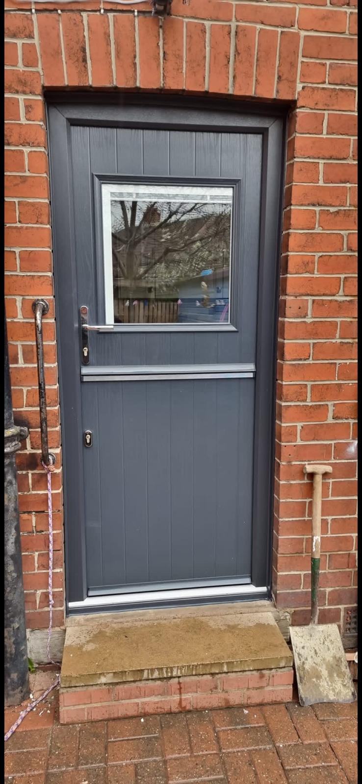 Stable Door Installation - Rear View Wakefield