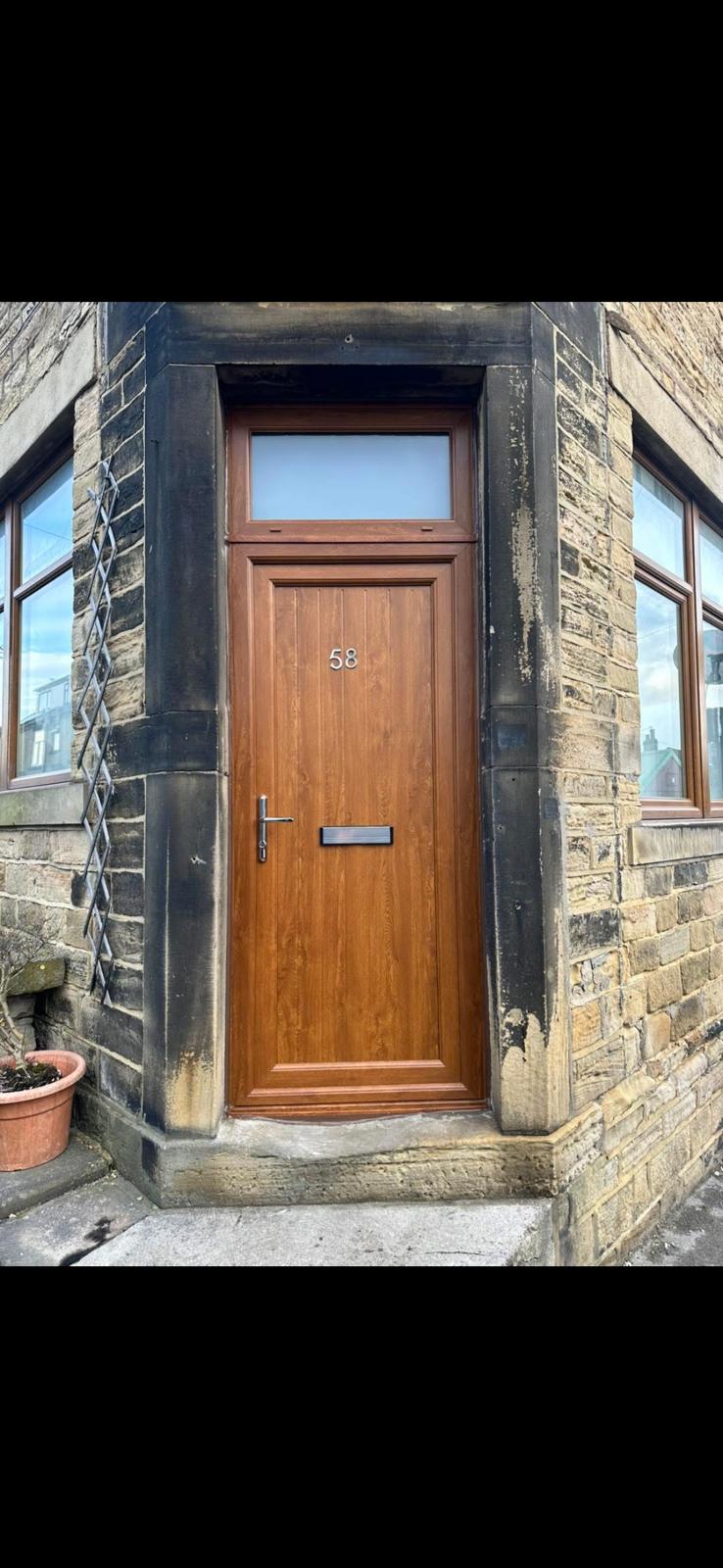 Timber-Effect Window Installation - Street View West Yorkshire