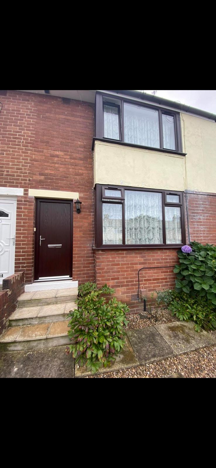 Timber-Effect Window Installation - Front View West Yorkshire