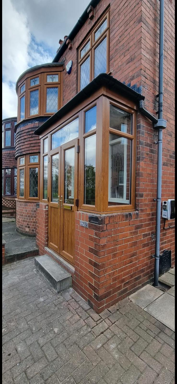 Timber-Effect Window Installation - Street View Wakefield