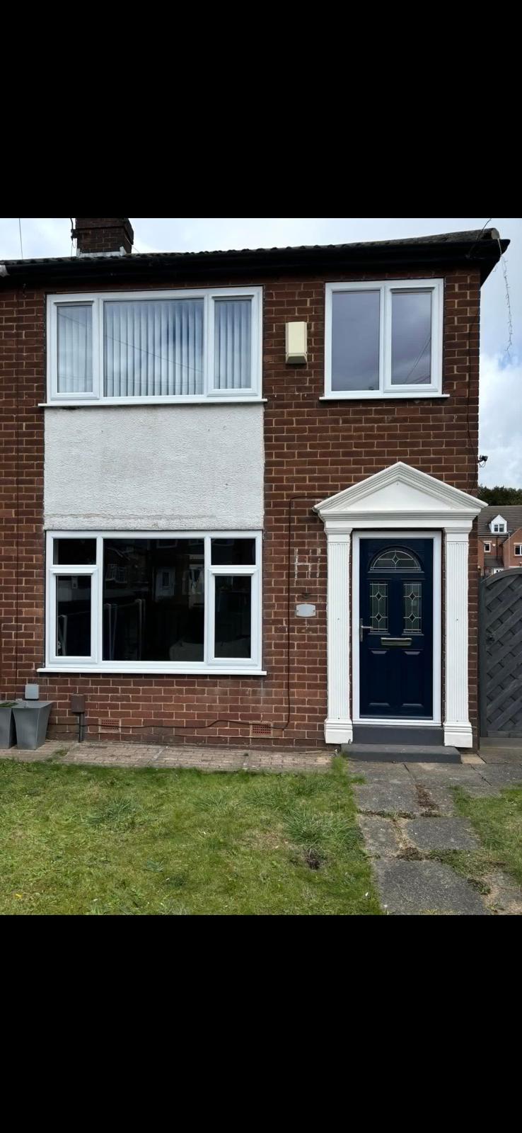 uPVC Window Installation - Front View Wakefield