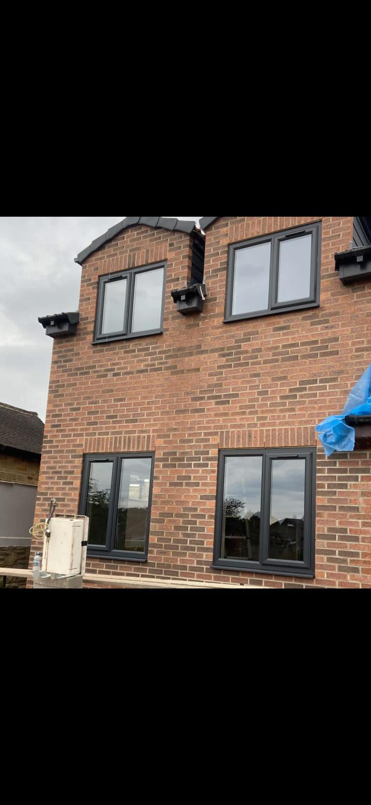 uPVC Window Installation - Side View Wakefield