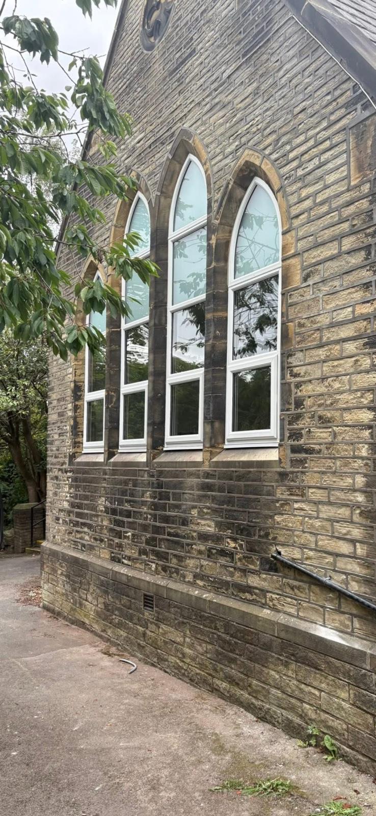 uPVC Window Installation - Side View Leeds