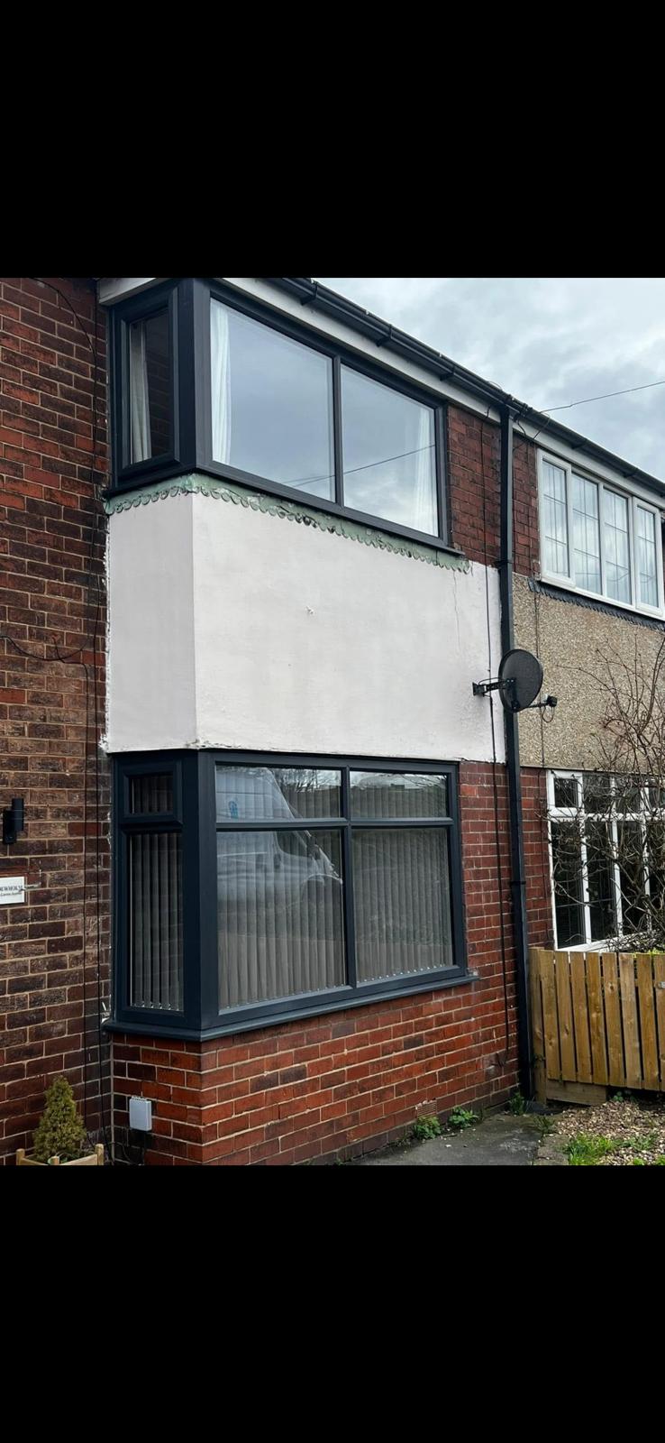 uPVC Window Installation - Exterior View Leeds
